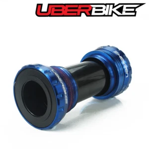 Uberbike untere Halterung 68/73 mm - blau Shimano HT2 - 24 mm MTB/Straßenkompatibel - Bild 1 von 1