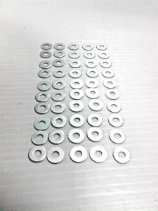 (50) OEM POLARIS 3280231 / M4.3 x 10mm x .080mm Flat Washer Steel Zinc/ FREE S&H - Imagen 1 de 3