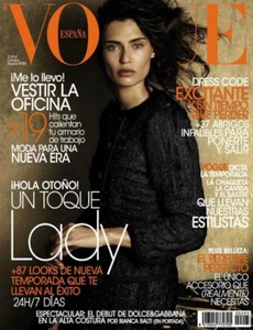 VOGUE Espana Spain October 2012 Bianca Balti Cover - Imagen 1 de 1