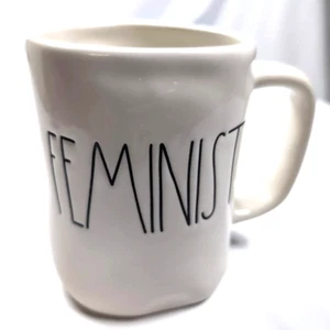 Rae Dunn Feminist Ceramic 16 Ounce Mug from Artisan Collection by Magenta - Picture 1 of 3