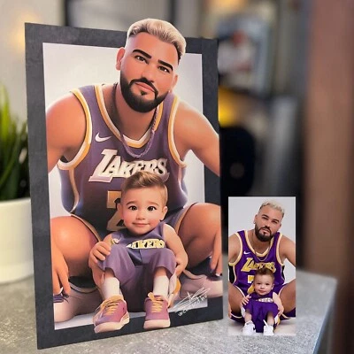 Custom 3D Disney PIXAR portrait from photo / cute and sweet 100% similarity guar - Image 1 of 4