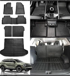 Floor Mats Compatible with 2023 2024 2025 Kia Sportage Trunk Mat Cargo Mat Cargo - Picture 1 of 2