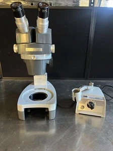 American Optical Stereo Zoom 569 Microscope 10X WF eyepieces W/ 365 Transformer - Picture 1 of 8