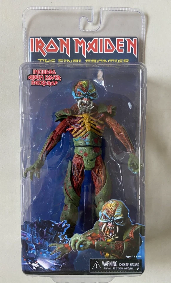 Figura de acción NECA Iron Maiden Eddie The Final Frontier portada de álbum Foto 1 de 4