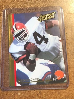 1992 Action Packed Football # 41 Kevin Mack - Image 1 of 4