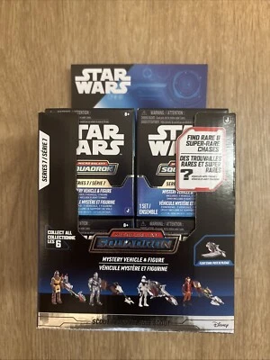 Star Wars Micro Galaxy Squadron Serie 7 Figura Misteriosa Clase Scout Estuche Completo 12 Foto 1 de 4
