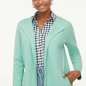 NEW J. Crew Womens Classic Vanessa Open Front Cotton Cardigan Sweater S M L NWT - Picture 1 of 5