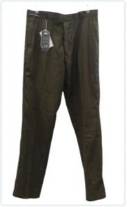 Giorgio Armani Le Collezioni Dress Pants Suriya’s Slim Fit Brown Men’s 34 NWT - Picture 1 of 2