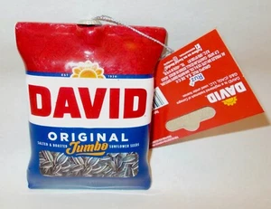 David Original Jumbo Sunflower Seeds Faux Food Christmas Decoupage Ornament 2023 - Picture 1 of 1