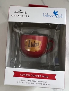 Gilmore Girls Hallmark Luke's Diner rot Kaffeebecher Tasse Weihnachtsschmuck 2024 - Bild 1 von 1