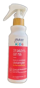 Desenredador acondicionador sin salida de fresa + leche de avena para niños 6 oz - Imagen 1 de 2