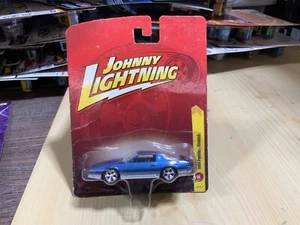 JOHNNY LIGHTNING 1984 PONTIAC FIREBIRD BLUE SILVER - Picture 1 of 1
