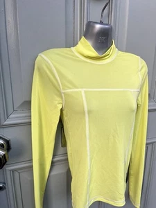 URBAN OUTFITTERS maglia cravatta verde lime manica lunga top piccolo nuovo con etichette - Foto 1 di 6