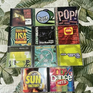 LOT 10 CD HIP HOP Dance Hits Sealed Rare New 90s 2000s 80s Daft Punk J-lo Jay-z - Foto 1 di 13