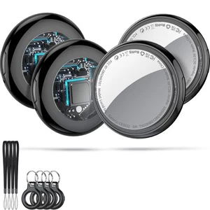 Air Tracker Tag (4er Pack), Bluetooth Tracker Funktioniert mit Apple Find My (nur iOS... - Bild 1 von 8