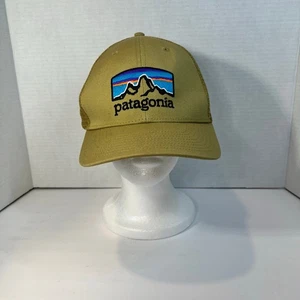 Patagonia trucker hat golden yellow one size fits most - Picture 1 of 9