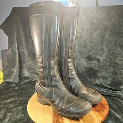 Merrell Eden Peak Black Performance Knee High Zip Boots - Womens US Size 7.5  - Image 1 of 4