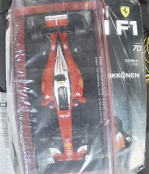 FERRARI SF16-H RAIKKONEN 2016  -LE GRANDI FERRARI F1 N.70 -SCALA 1:24- - Immagine 1 di 1