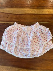 Love Shack Fancy GIRLS size 12 rosebud tier skirt USED EXCELLENT - Picture 1 of 9