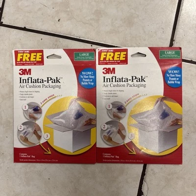 3M Inflata-Pak Air Cushion Packaging Lot of 2 NEW LARGE - Image 1 of 4