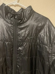 Nike Golf Puffer Jacket Men’s XL Black 845070-010 Thermal Zip Up Coat - Picture 1 of 4
