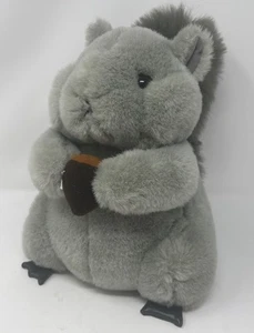 Fiesta Vintage 1989 klobiges graues Eichhörnchen mit Eichel 10,5 Zoll Plüsch Thailand 7301 - Bild 1 von 13