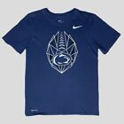 Men's Nike Navy Penn State Nittany Lions Icon Dri-Fit T-Shirt Size Small