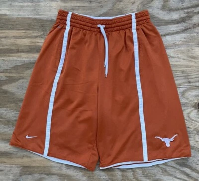 Nike Texas Longhorns Shorts Mens S-M Drawstring Pockets Active REVERSIBLE EUC! - Image 1 of 4