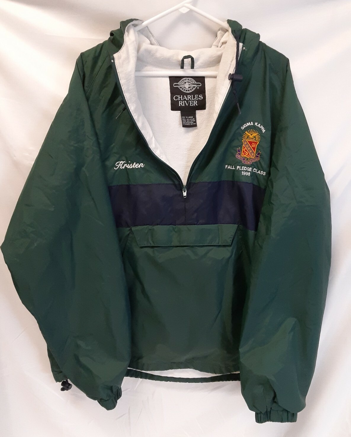 SIGMA KAPPA 1998 Vintage Weather Jacket 