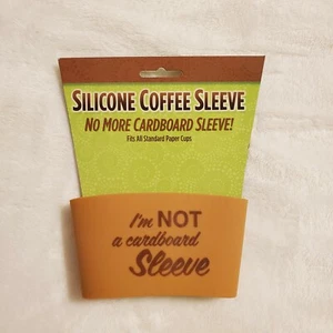 Wiederverwendbare Kaffeetasse Silikonhülle Hitzebeständig Isoliert Schutz  - Bild 1 von 4