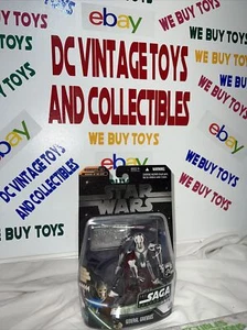 Star Wars General Grievous ROTS Saga Collection 030 Action Figure 2006 FOIL VAR - Picture 1 of 7