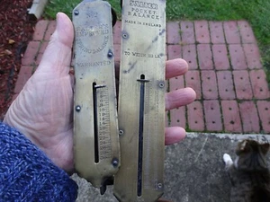 VINTAGE SALTER HANGING SCALES 30LB-112LB - Picture 1 of 4