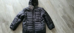 NEW EDDIE BAUER REVERSIBLE JACKET KIDS BOYS KIDS L 14-16 BLACK FREE SHIP - Picture 1 of 9