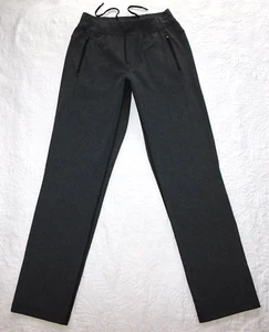 LULULEMON ―Para Hombre M Mediano ― PANTALÓN DISCIPLINA Cremallera Bolsillo Gris Pantalones Atléticos - Imagen 1 de 7