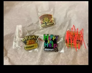Lot Of 3 Walmart Pins - Picture 1 of 4