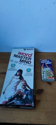 Waddingtons Mini Master Mind & Invicta Word Master Mind Code Breaking Games - Image 1 of 4