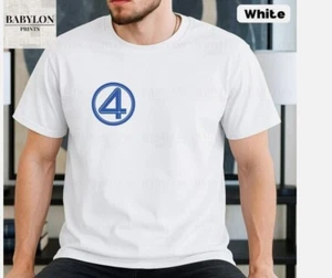 Fantastic Four First Steps Shirt Fantastic Four Logo Shirt, Marvel Superheld - Bild 1 von 6