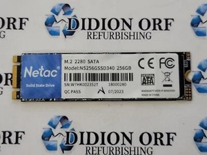 NETAC 256GB M.2 SATA 2280 SSD NS256GSSD340, Grade A, SKU 16558 - Afbeelding 1 van 1
