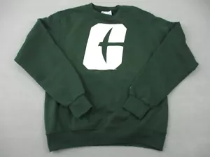 UNC Charlotte 49ers Sweatshirt Men Small Green Champion Pullover Crewneck NCAA S - Picture 1 of 7