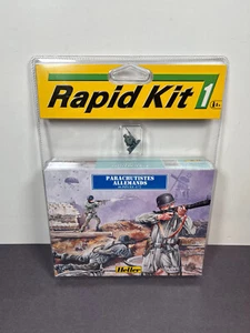 Heller Rapid Bausatz 1 PARACHUTISTES ALLEMANDS 1:72 Figur Modellbausatz 79653 SEALED - Bild 1 von 7