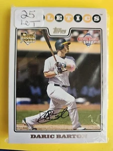 (25) 2008 Topps National Baseball Card Day #8 Daric Barton RC Lot - Athletics - Picture 1 of 1