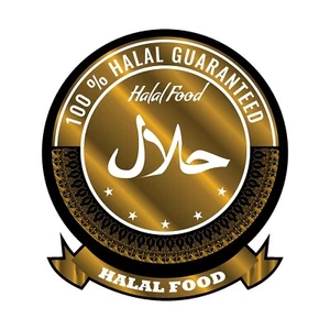 1X Halal Sign, Halal Shop Sign Vinyl Sticker shop Window Decal, Halal symbol, Ha - Picture 1 of 3