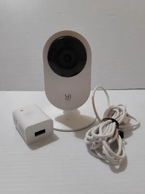 YI YYS.2016 Indoor Security Surveillance 1080p Camera In White - Image 1 of 4