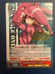 [Used] Weiss Schwarz GGO/S59-E035PR Insightful Shooter Ren PR English official - Picture 1 of 2