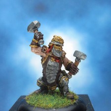 Painted RAFM Miniatures Dwarf Forgemaster