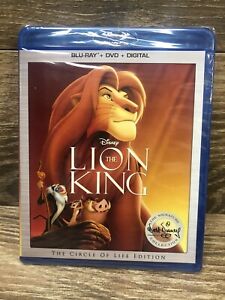 The Lion King - Blu-Ray + DVD + Digital - Disney Signature Collection - NEW