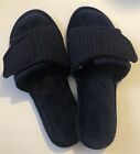 Women’s Slippers Size 9/10 Navy Blue Comfy & Cozy Fuzzy Slippers