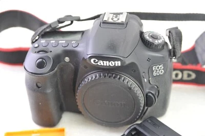 Canon EOS 60D 18MP DSLR-Kamera - Body, Auslösungen /shutter count 43100 - Bild 1 von 4