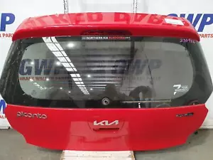 KIA PICANTO TAILGATE & GLASS JA 2017-2023 Red - Picture 1 of 5