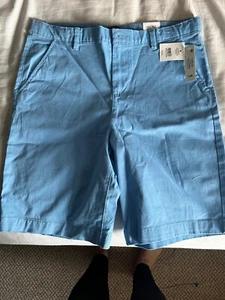 NEW Crown & Ivy Kids Boys Blue Sky Shorts Size 20 Regular Adjustable Waist NWT - Picture 1 of 3